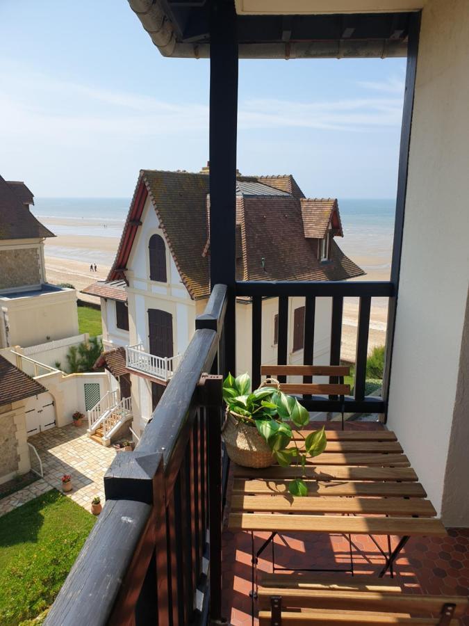 M2M Studio Magnifique Vue Mer - Avec Balcon - Les Pieds Dans L Eau! Blonville-sur-Mer Luaran gambar