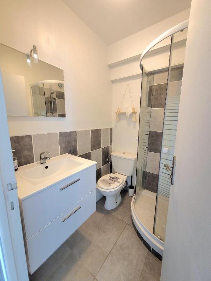 M2M Studio Magnifique Vue Mer - Avec Balcon - Les Pieds Dans L Eau! Blonville-sur-Mer Luaran gambar